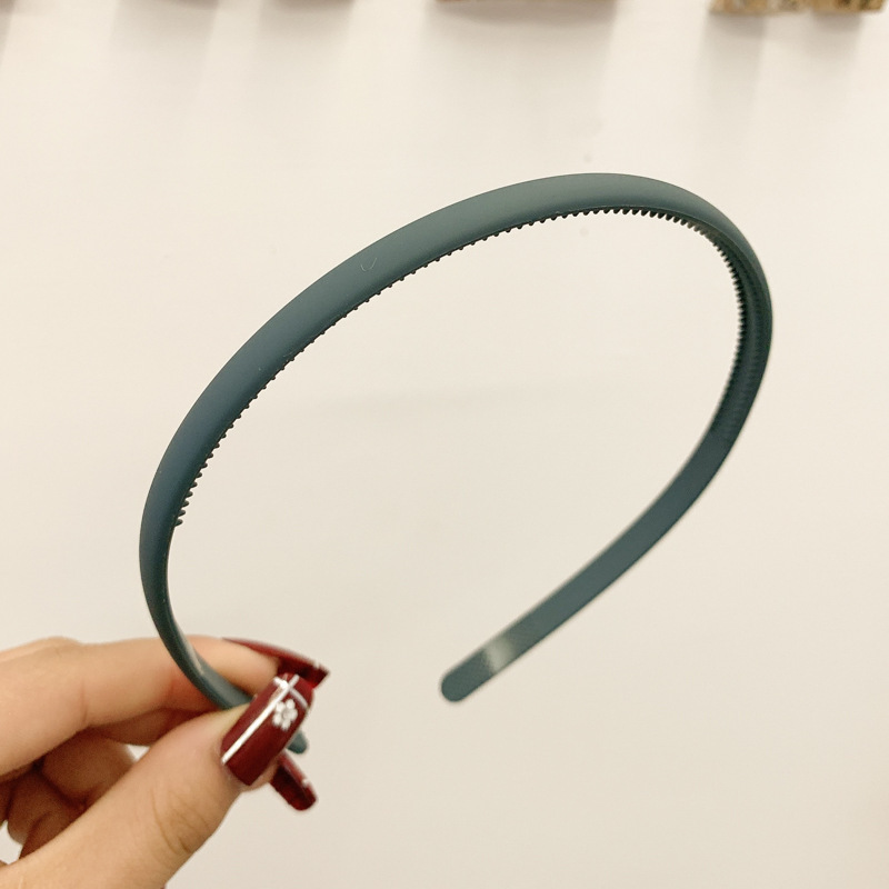 Zhong chuxi mismo estilo diadema hembra dentada antideslizante salida simple estilo coreano Retro lavado de cara Paquete de cabello horquilla accesorios para el cabello