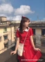 少女春夏编织复古女包