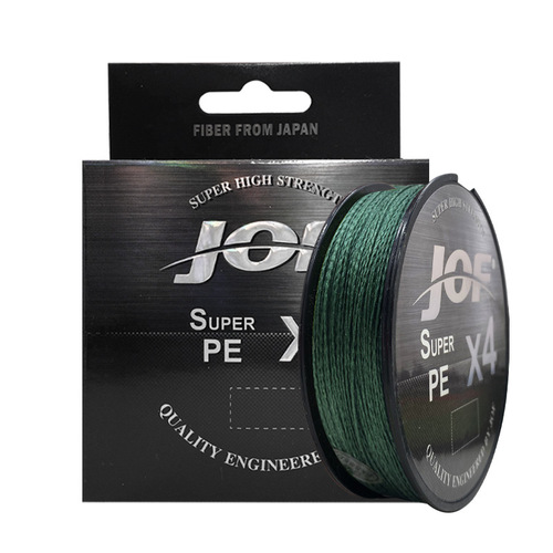 JOF 500m 4-braid strong horse fishing line, anti-biting line, fishing line, fishing line wholesale, fishing line cross-border