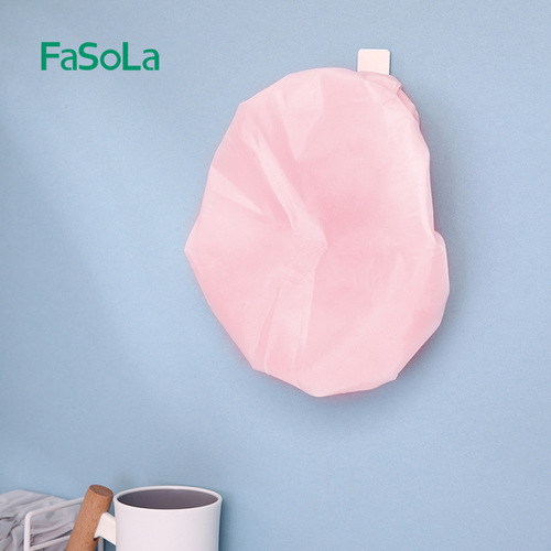 FaSoLa waterproof shower cap for adults men and women shower bath kitchen anti-oil fume hair cap thickened shampoo cap shower cap