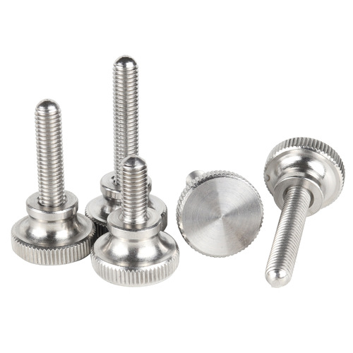 304 stainless steel high head knurled screw bolt GB834 hand screw screw M3M4M5M6M8M10