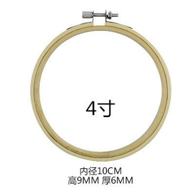 4 인치 (10cm) 대나무 자수 스트레치