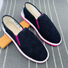 Thousand -layer bottom lamps, puffed shoes, poured pornography couple trend single shoes loose and flat bottom lazy shoes casual shoes