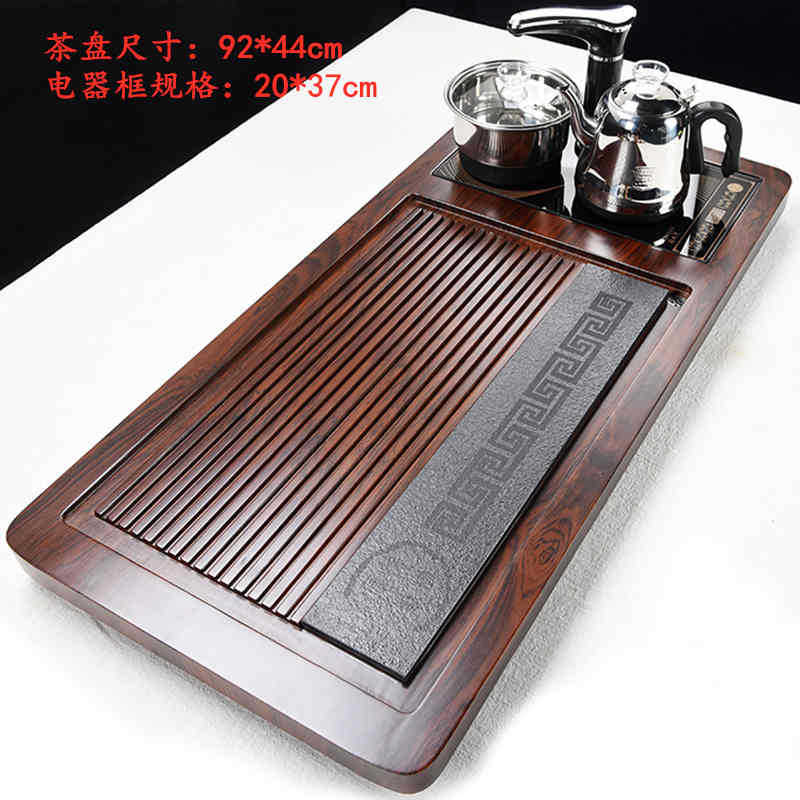 Bakelite Wenge household solid wood automatic Boiling water one Chahai tea tray Tea Service tea set wholesale Manufactor Direct selling