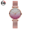 Japanese waterproof fashionable quartz watch, 2019, gradient