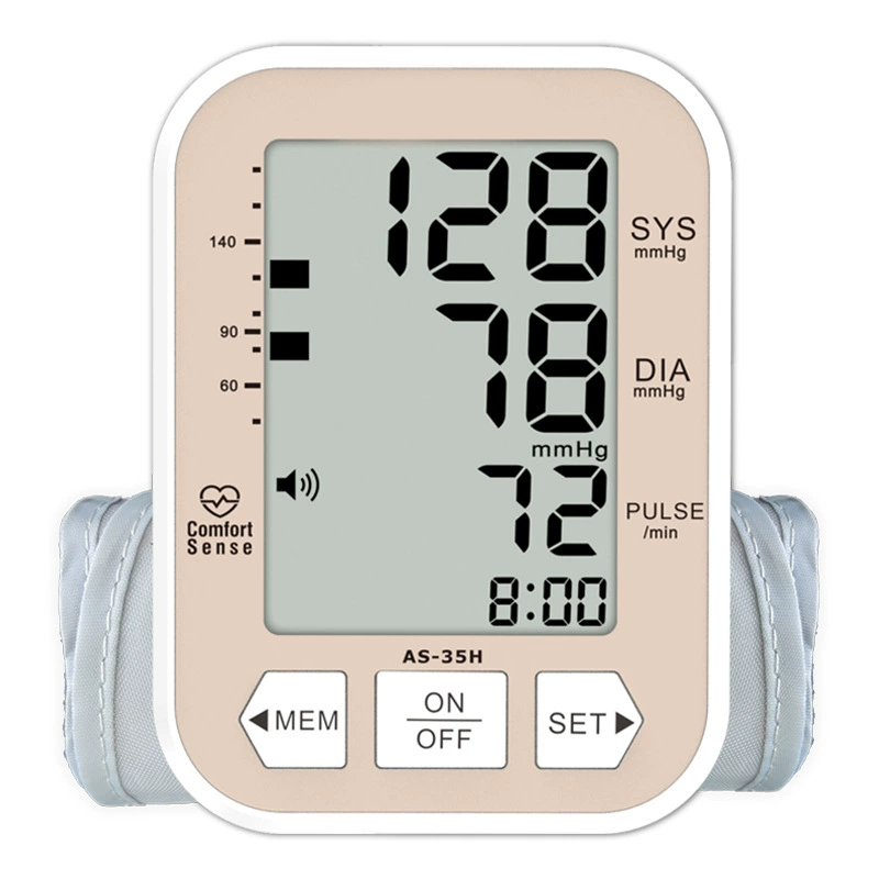 Заводской электронный тонометр Ann, бытовой китайский и английский голосовой измеритель артериального давления на руке, оптовый измерительный прибор