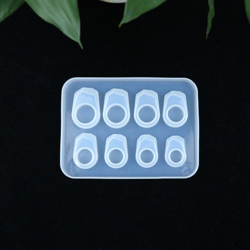 diy crystal glue ring pendant silicone mold crafts glue bracelet making mold jewelry