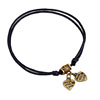 Retro black woven ankle bracelet suitable for men and women for beloved, Mori, internet celebrity