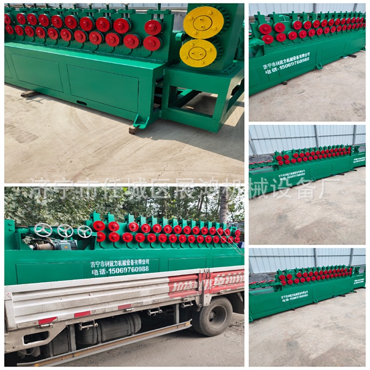 12-20全自动钢筋调直切断机 螺纹钢调直机 自动排齐钢筋调直机