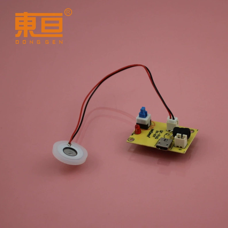 Модуль аэрозолизации Аэрозольный модуль Увлажняющий модуль распылил туман, когда пластина была прикреплена к поверхности воды.