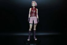 动漫 手办 火影 春日野樱 站姿小樱  童年 袋装摆件公仔 玩具模型