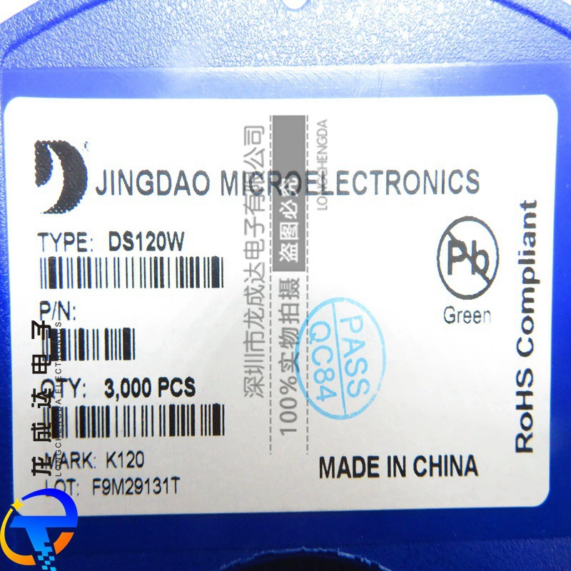 Силиконовая диод Шоттки Jingdao Micro DS120W печать трафарета K120 пакет SOD-123FL 20 штук в наборе