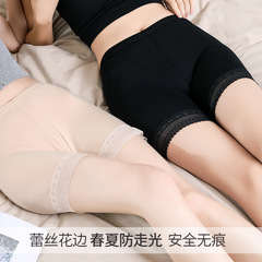 如初2.0女士莫代爾蕾絲花邊夏季打底三分安全褲打底褲