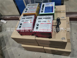 Meltblown cloth electrostatic generator spraying oil-water adsorption electrostatic equipment non-woven high-pressure mask electrostatic pole standing Machine