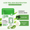 Moisturizing nutritious face mask with salicylic acid, brightening aloe vera gel for skin care, wholesale