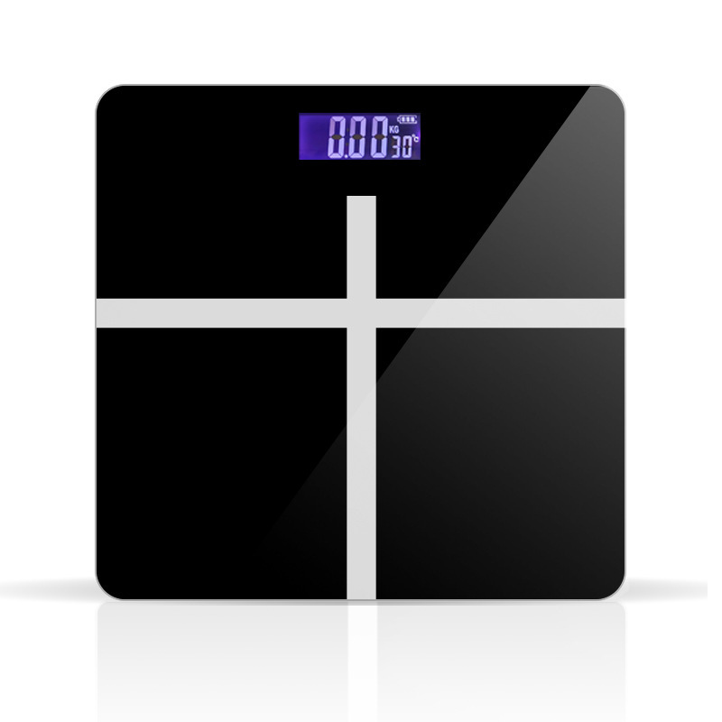 Household electronic scale health weighing scale for girls square body scale factory direct sale tempered glass electronic scale Household electronic scale health weighing scale for girls square body scale factory direct sale tempered glass electronic scale