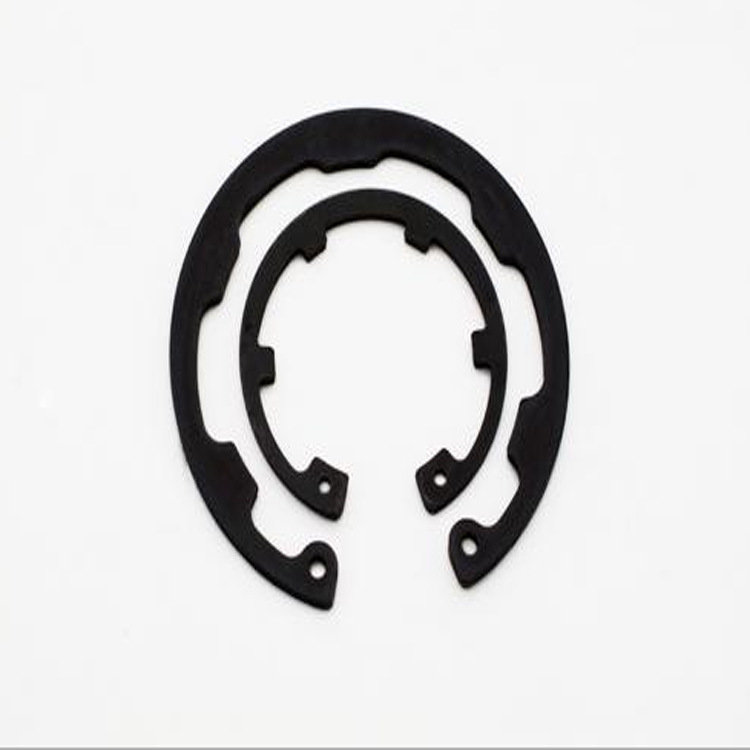 供应DIN984带齿孔用挡圈带内凸耳卡簧液压系统卡簧卡环