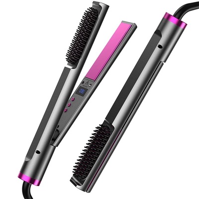 Cross border multi-function Hair straightener Artifact Dual use anion Electric Splint Straight comb Straight hair stick