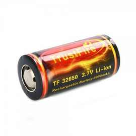 Trustfire 32650锂电池充电3.7v大容量电池带保护板6000mAh