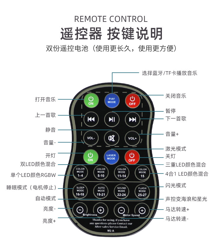 迷你蓝牙星空灯详情