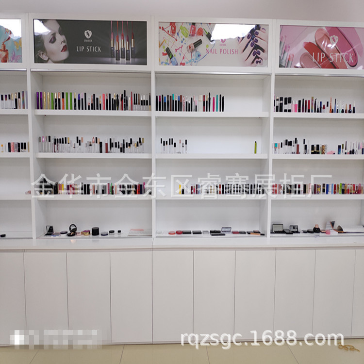 定制电脑展示柜 童装货柜 文具货架 化妆产品展示柜厂家直销