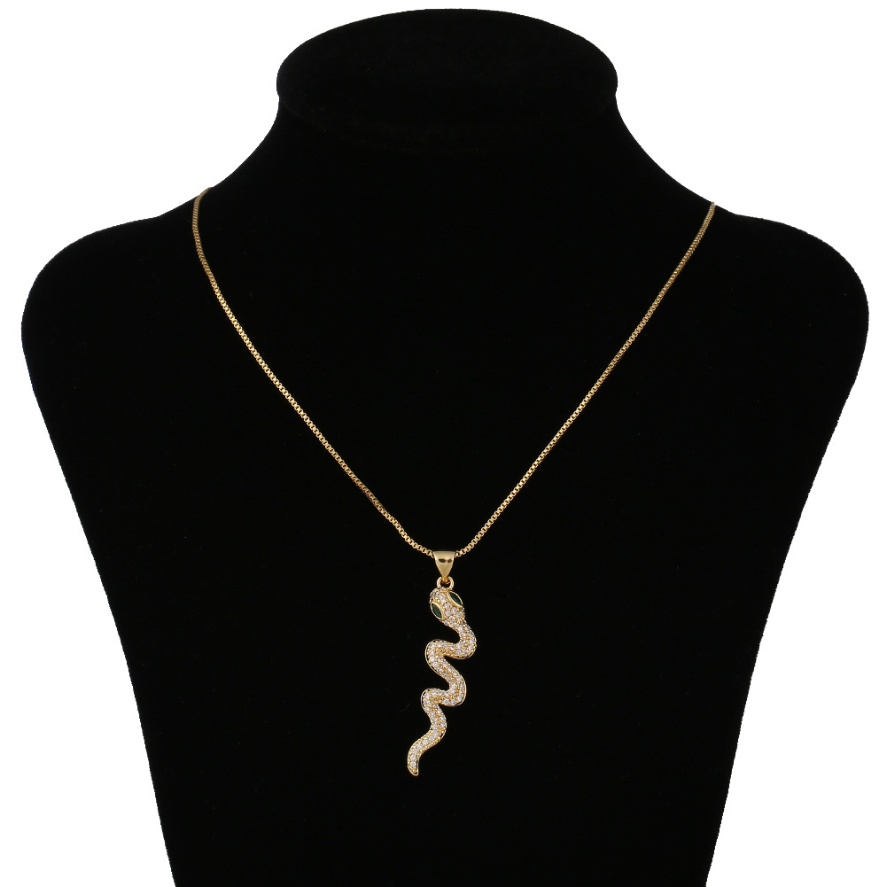 Collar De Serpiente Exagerado De Moda display picture 1