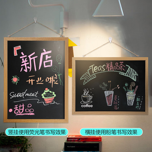 Double-sided magnetic blackboard can be shipped on behalf of whiteboard shop wall-mounted advertising writing board children's teaching drawing board