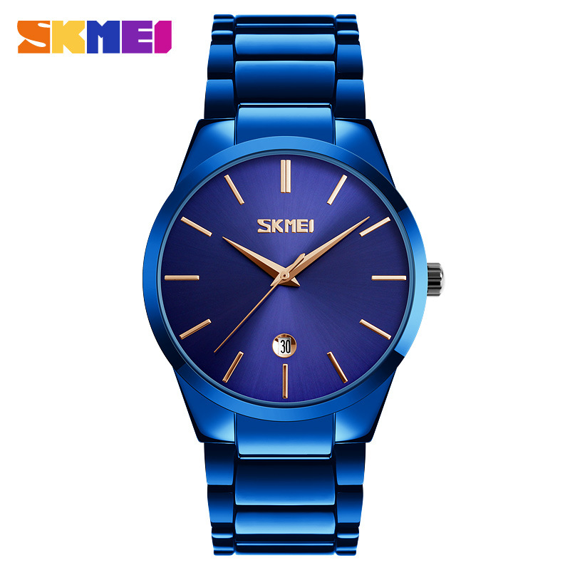 Skmei nuevo reloj de cuarzo resistente al agua caliente reloj electrónico de moda para hombre reloj de negocios de alta gama 9140