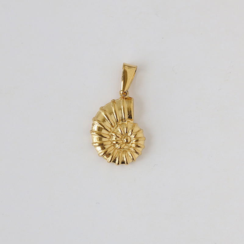 Stereo Eight Pointed Star Angel Libra Titanium Gold-plated Pendant Wholesale Nihaojewelry