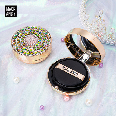 玛可安迪空气无暇气垫BB霜保湿控油持久不脱妆女学生遮瑕粉底液|ms