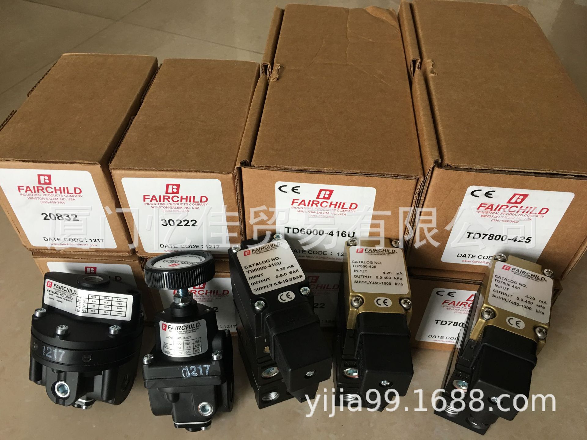 Fairchild流量放大器2000系列 比例增压阀 精密调节器 气路调压阀