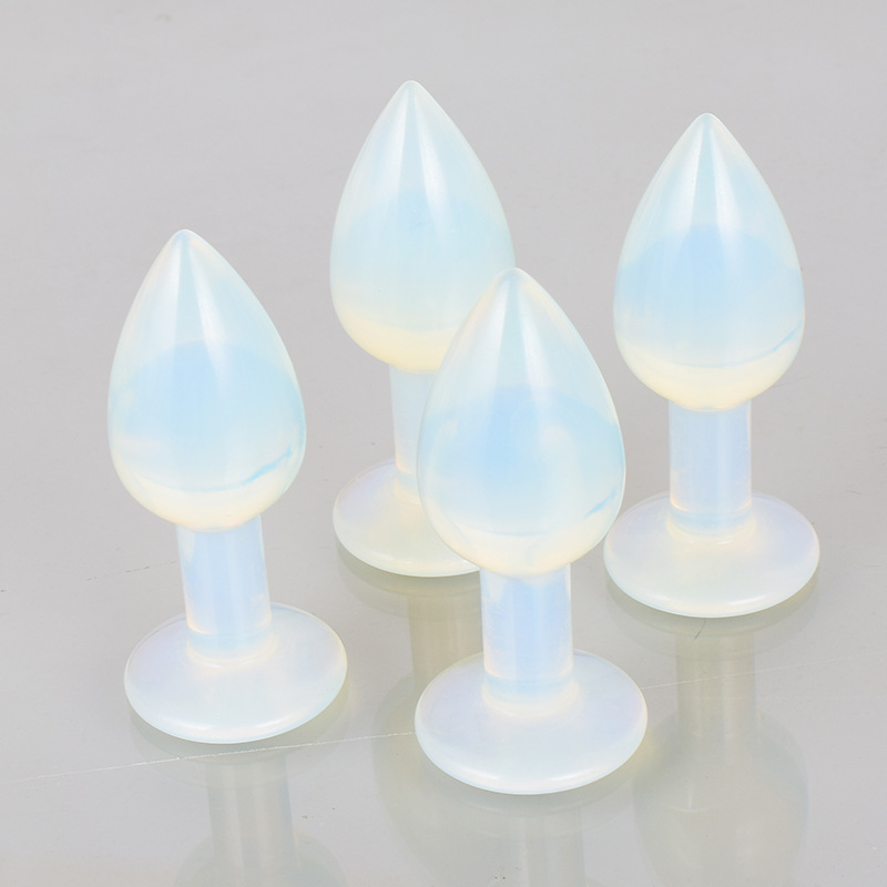 long anal plug small Crystal butt plug ana adult with sex toy | eBay