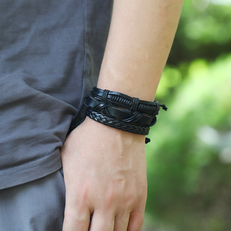 Mode Geometrisch Keine Intarsien Unisex Armbänder display picture 7