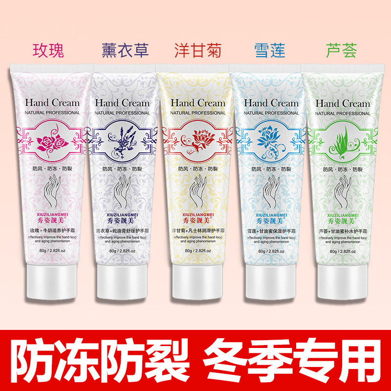 Hand Cream Botany Extract Hand Cream Replenish water moist Hand nursing Cosmetics quality goods Direct selling men and women Hand Cream