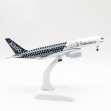 20CM合金飛機模型 A350原機型 合金模型歡迎定制送禮佳品一件代發
