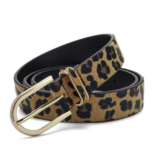 Cross-border AliExpress Amazon Women's Pants Belt Casual Women's Pin Buckle Belt Korean Version Versatile Fashion Women's Belt