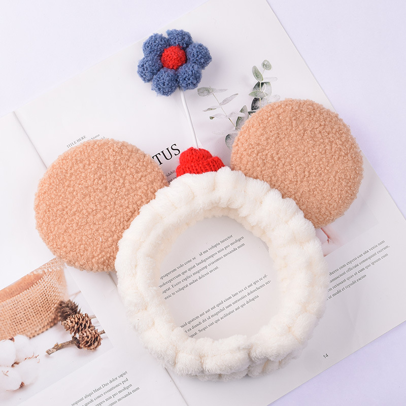 卖萌小花 米色黄耳朵