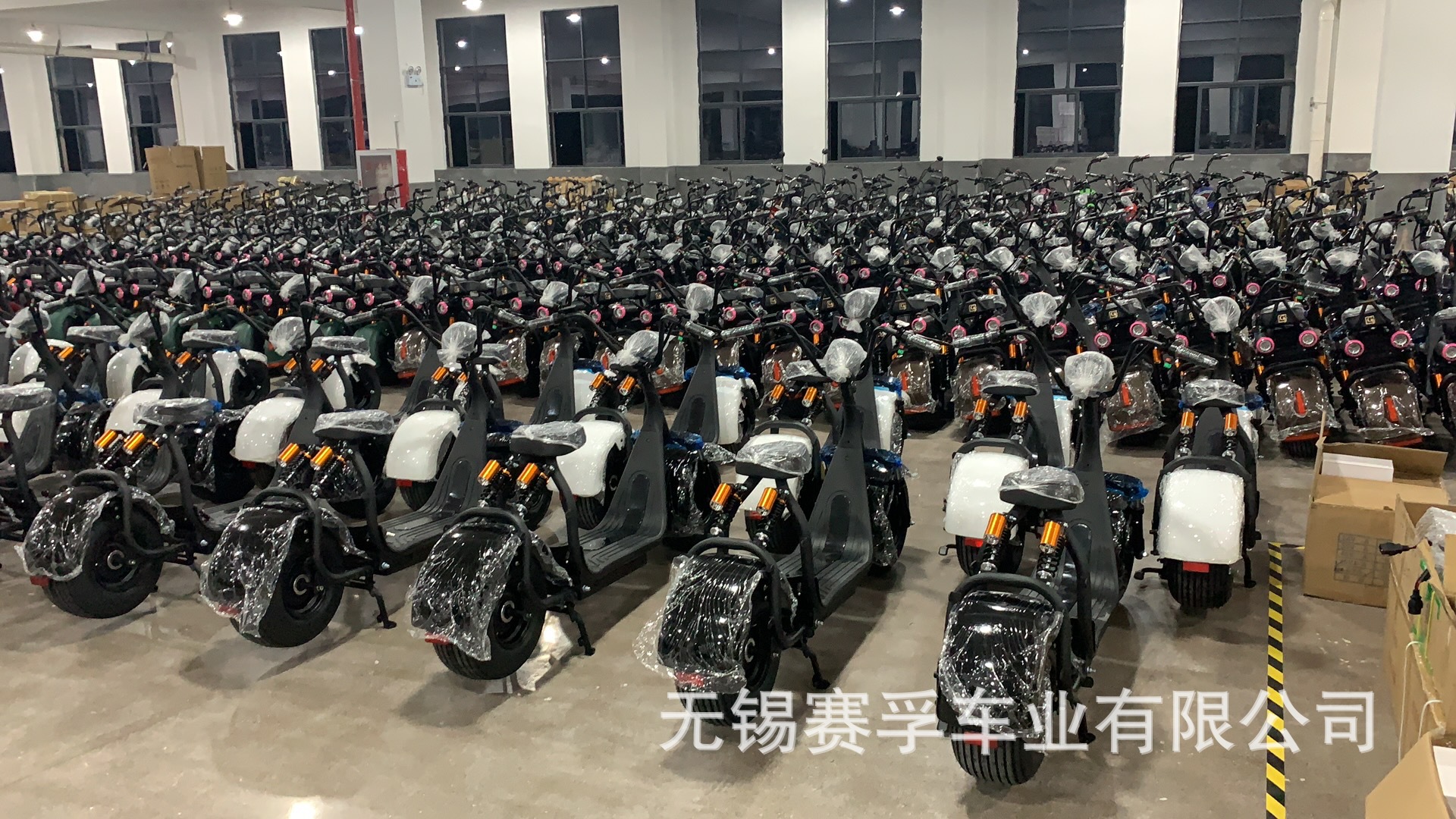 golf Harley electric car two-seater Harley electric motorcycle golf two-wheeled wide tire battery car