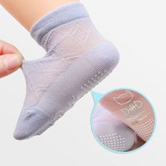 兒童襪子夏季薄款防滑寶寶學步襪嬰兒防滑襪子春夏網眼防滑地板襪