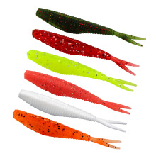 Soft Jerkbaits Soft Flukes Lures Fresh Water Bass Swimbait Tackle Gear