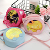 Fashionable cartoon small polyurethane trend children's bag, 2022, Korean style