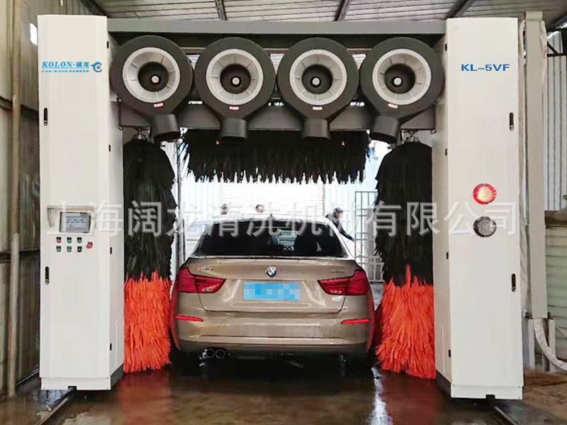 Brush car washing machineKOLON龙门往复式刷车机Five brushes