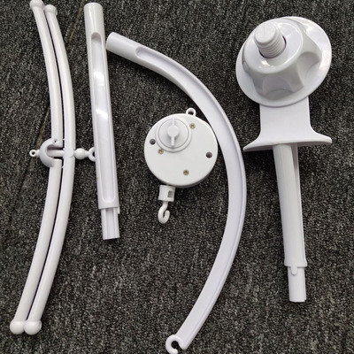 DIY manual Crib bell game Bed support Music box Bedside Hanging bell Lullaby rotate music Bed bell