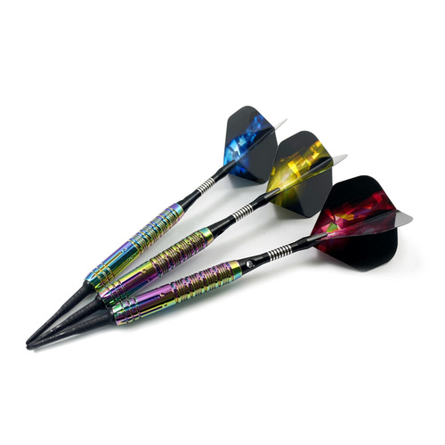 GOODARTS cross-border dart box knight dart needle delivery 23g competition rainbow tungsten steel dart set darts
