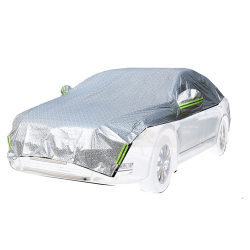 Car half cover, car clothes, sun visor, oversized aluminum film insulation, sun protection, windshield dust cover, car cover, half body