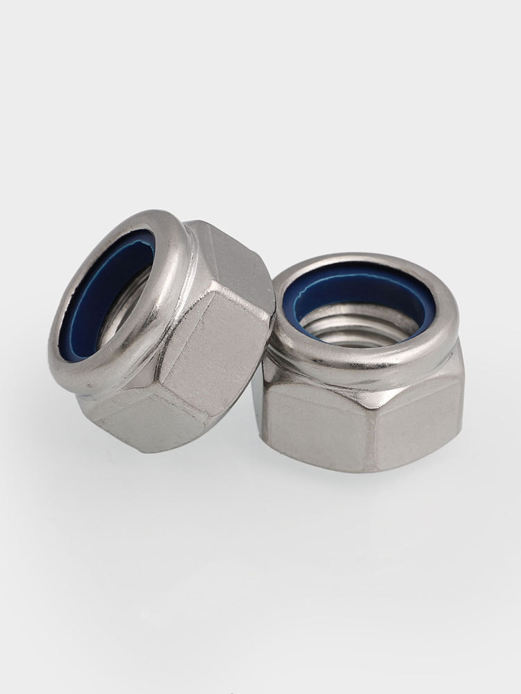 304/316/201304不锈钢防松螺母反牙防滑锁紧自锁螺丝帽M2M3M4-M20