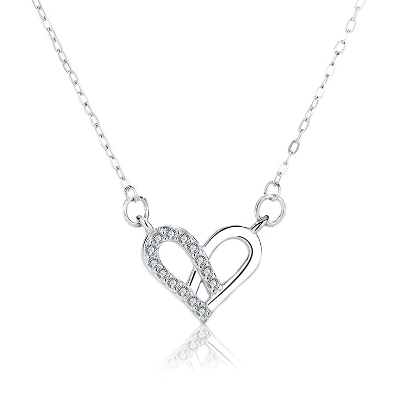 S925 Silver Heart Necklace