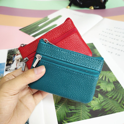 创意新款钥匙包欧美爆款真皮零钱包多功能公交卡包硬币散钱包批发|ms