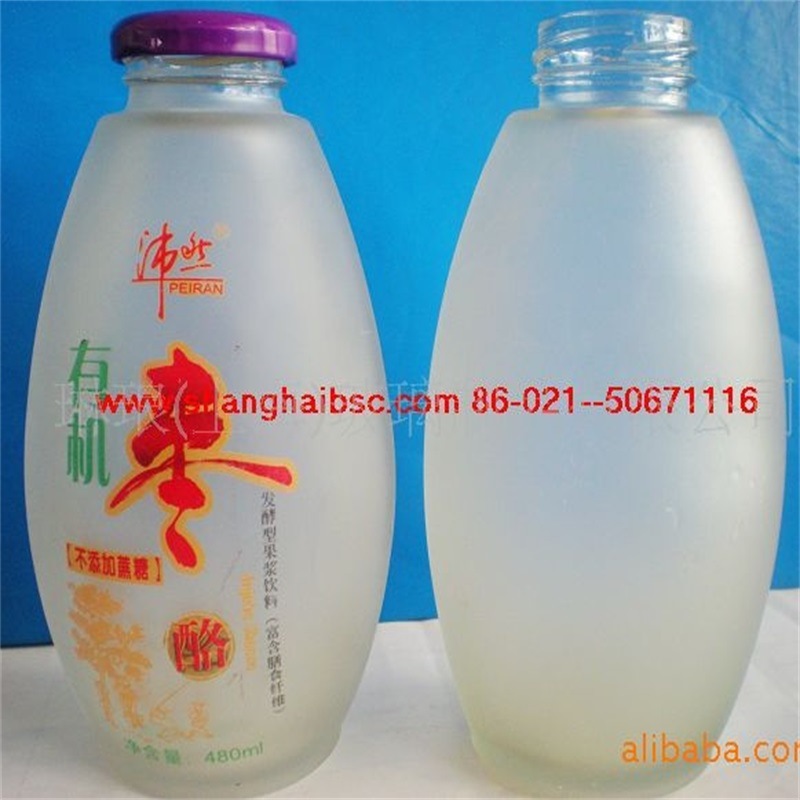 出口玉米浆饮料瓶 上海玉米浆玻璃瓶 上海玻璃饮品瓶工厂