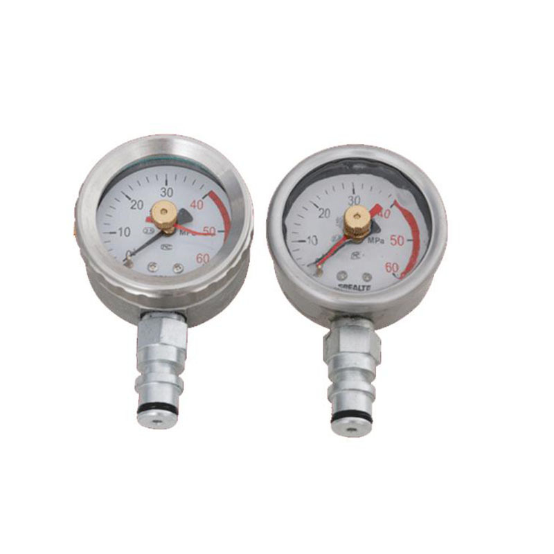 插杆式矿用耐震压力表 BZY60/80耐震压力表_双针耐震压力表供应